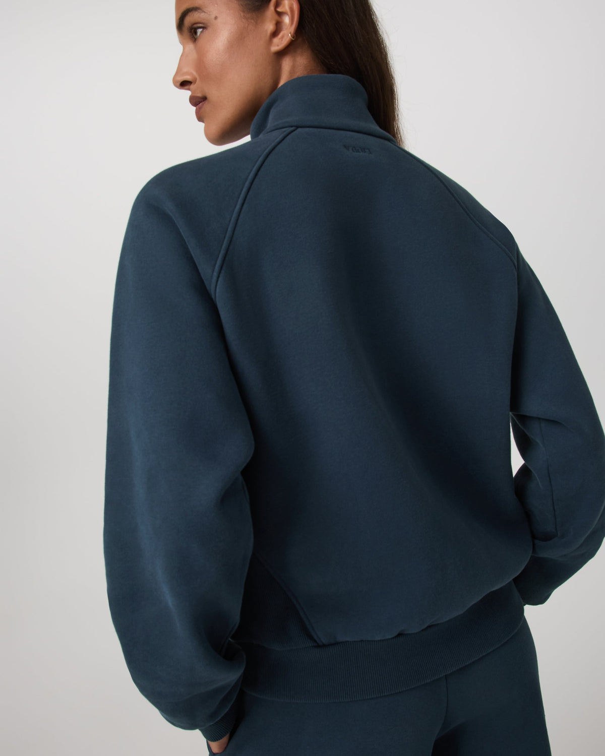 Restore Double Zip Sweatshirt | Ocean Blue