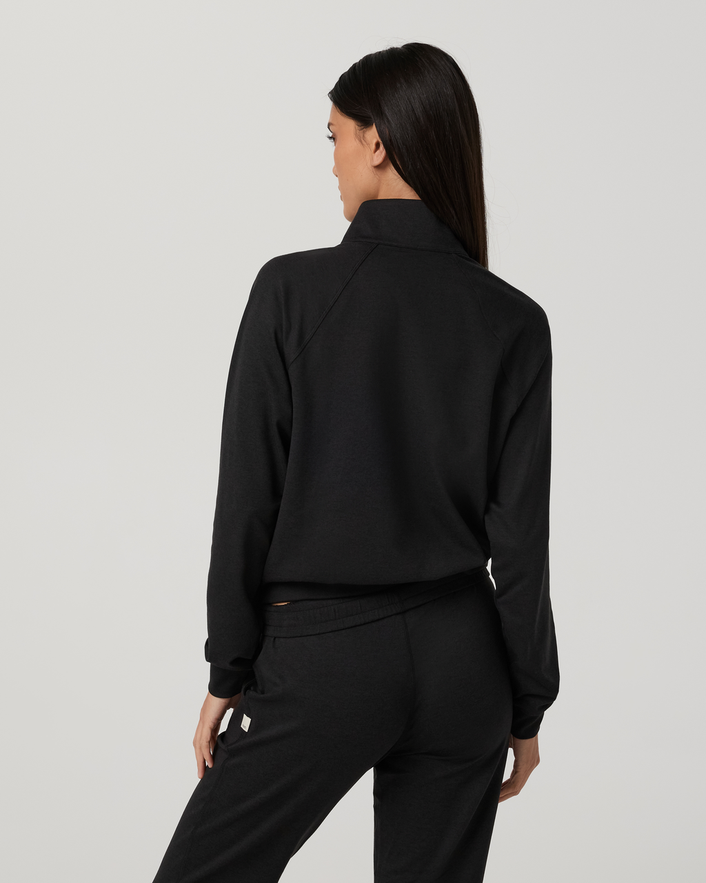 Halo Half Zip | Black Heather