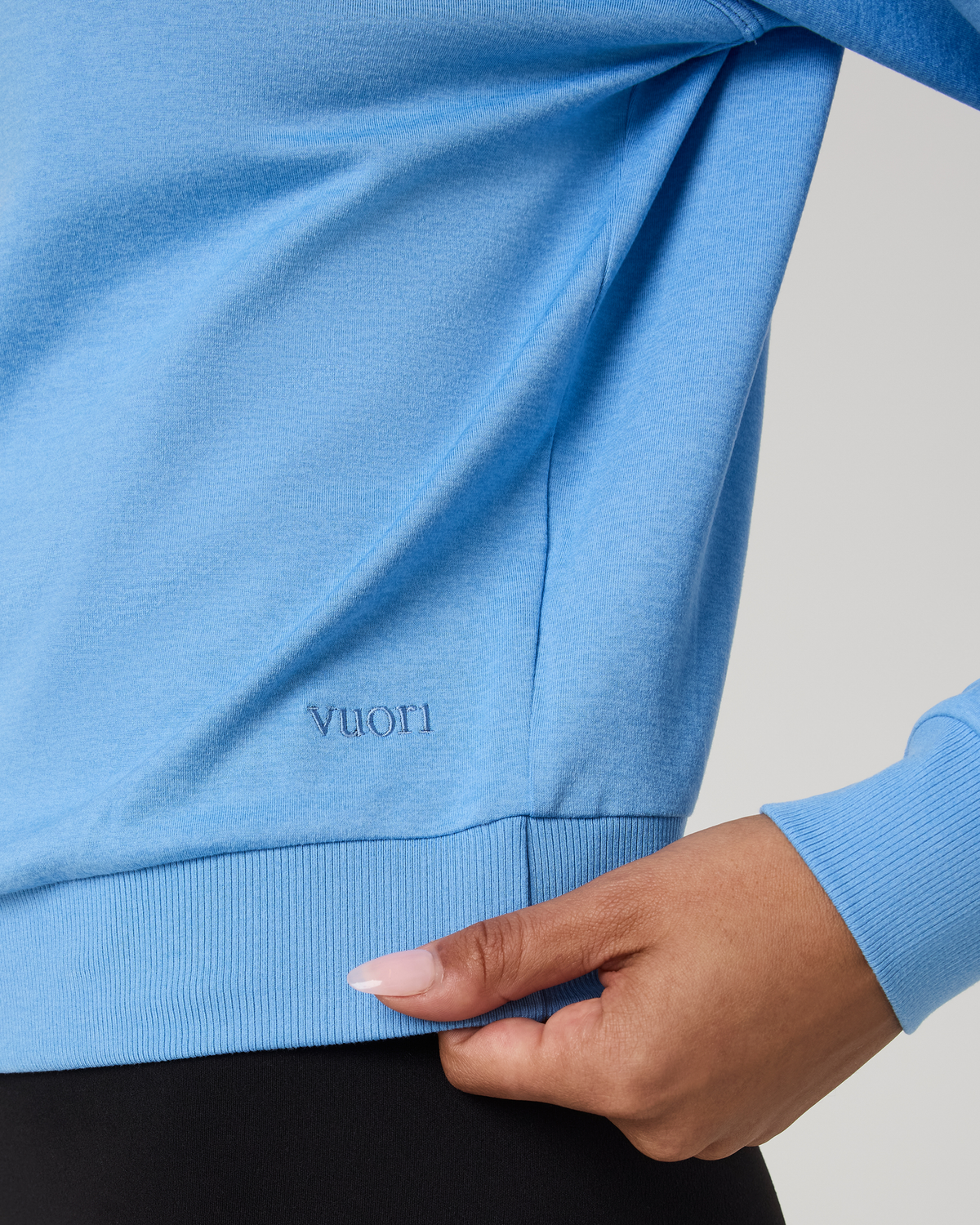 Halo Half Zip | Oasis Blue Heather