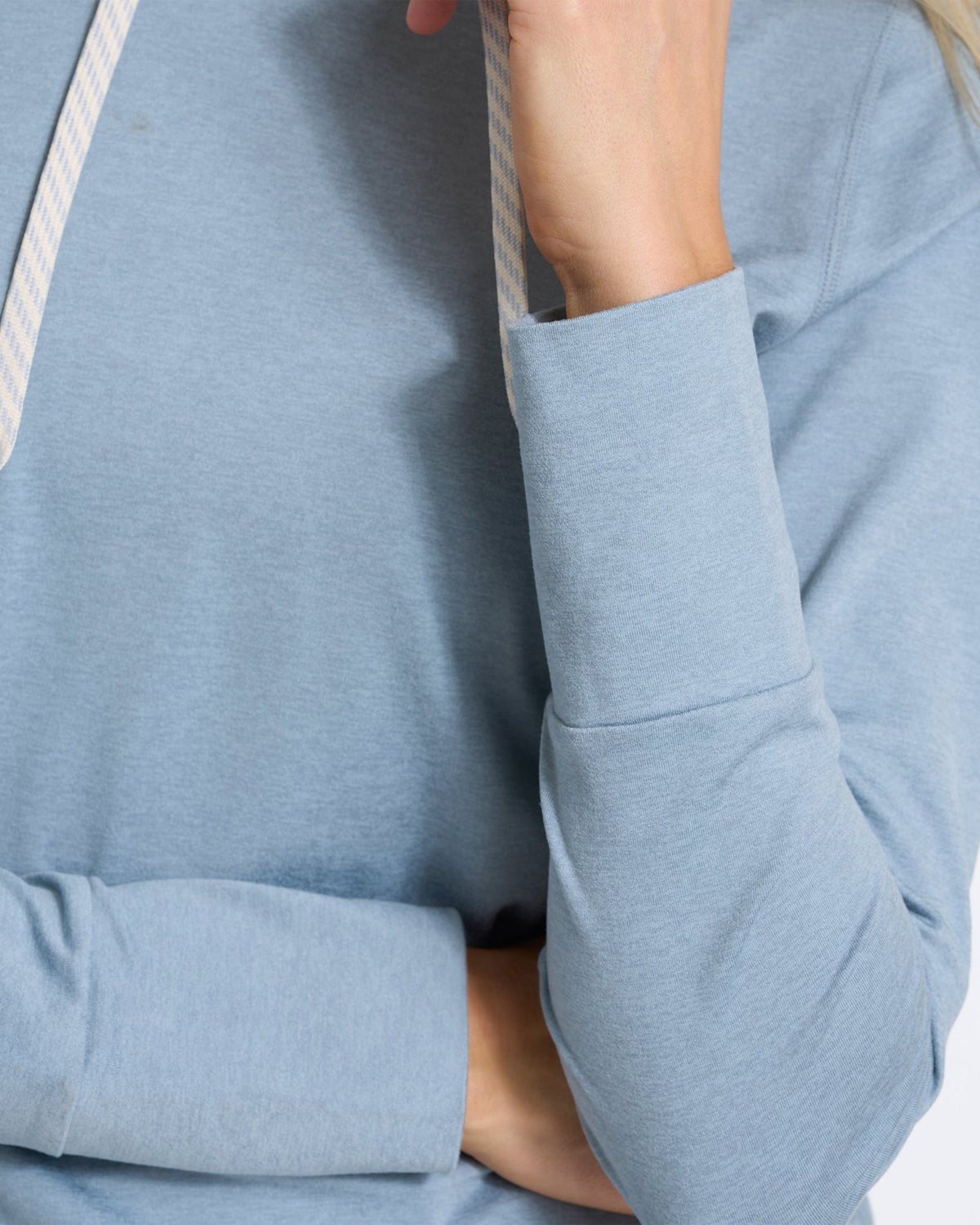 Halo Essential Hoodie | Light Cloud Heather