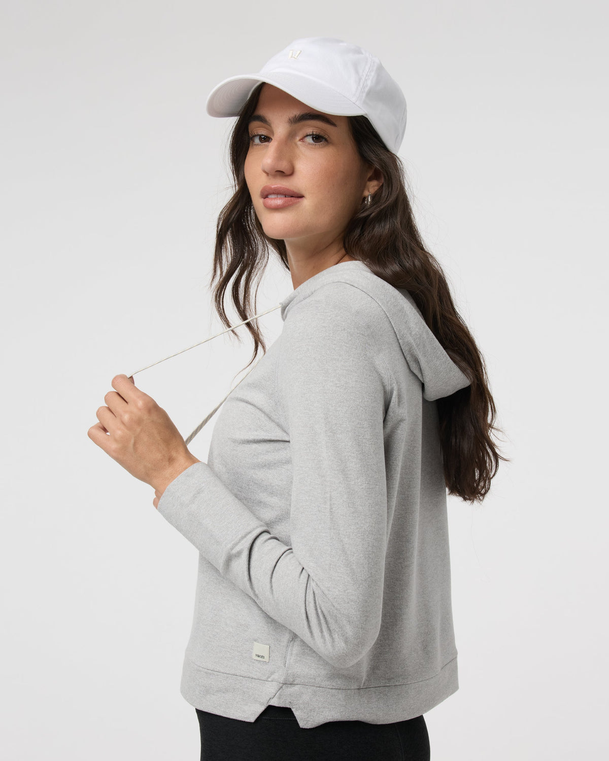 Halo Essential Hoodie | Pale Grey Heather