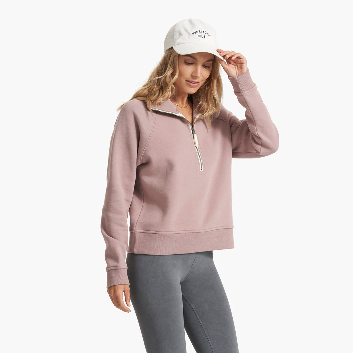 Restore Half Zip | Umber