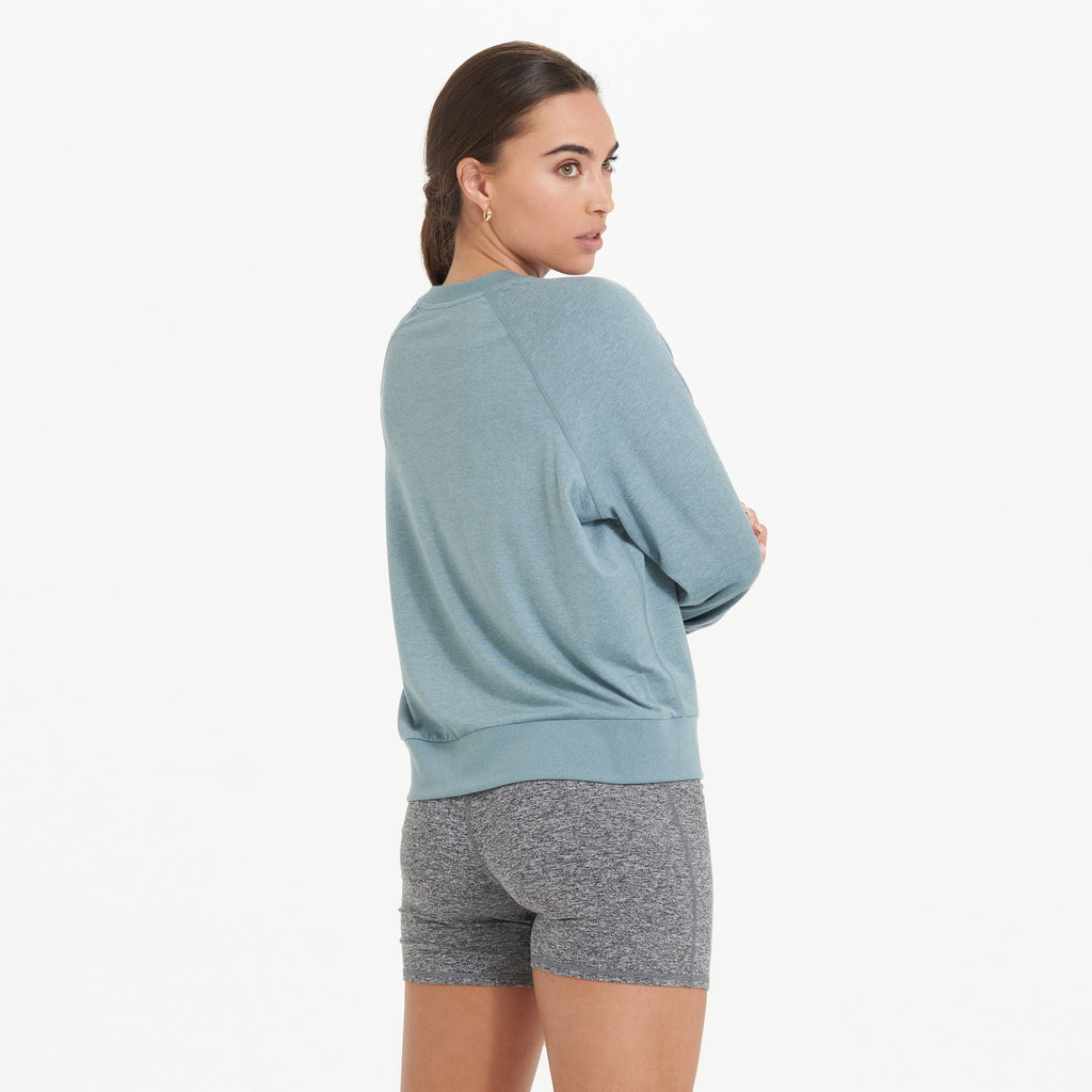 Long-Sleeve Halo Crew | Shade Heather