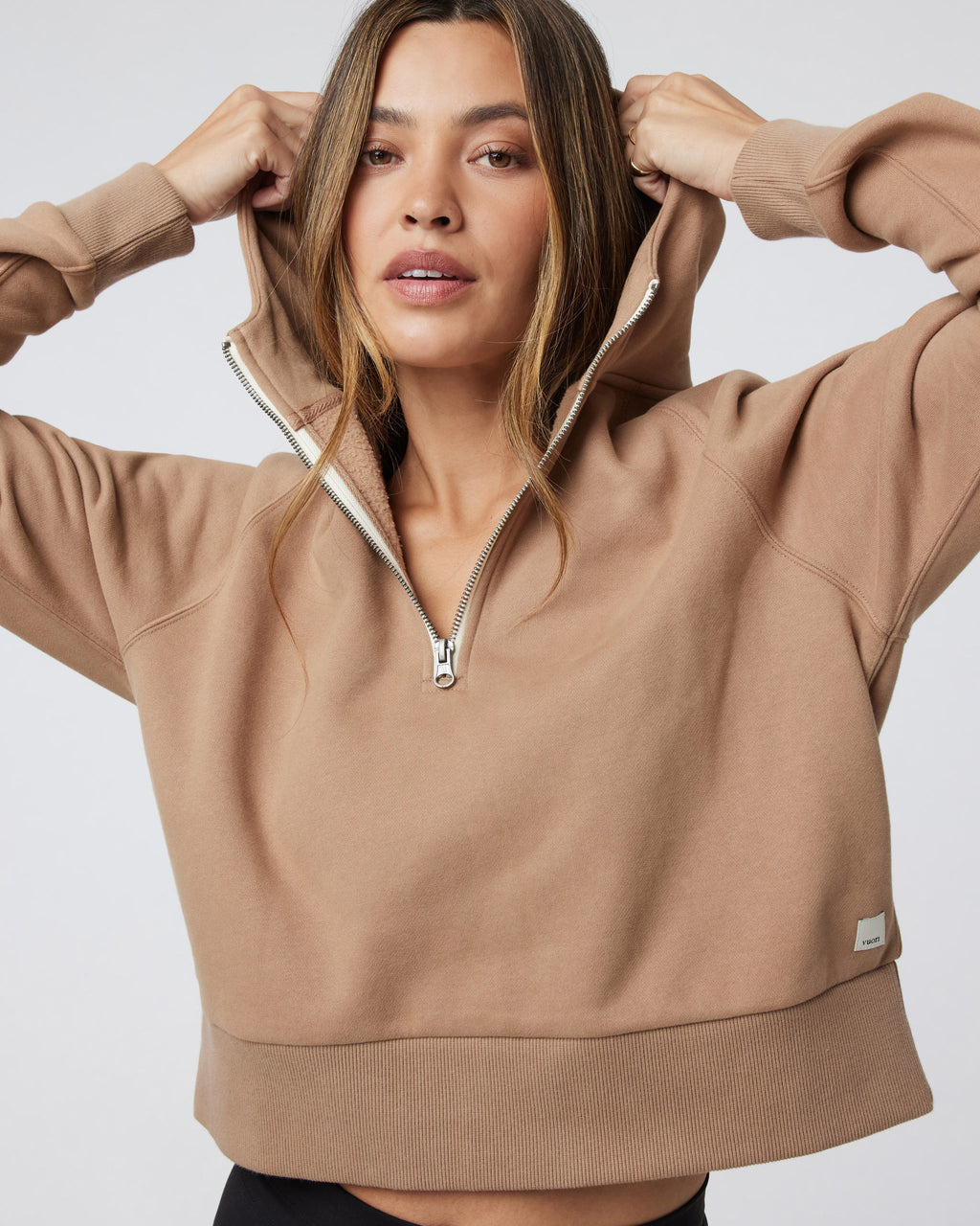Restore Half Zip Hoodie | Goldenrod