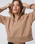 Restore Half Zip Hoodie | Goldenrod