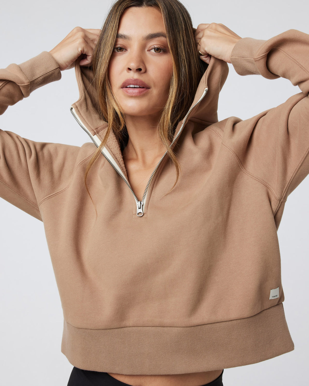 Restore Half Zip Hoodie | Goldenrod