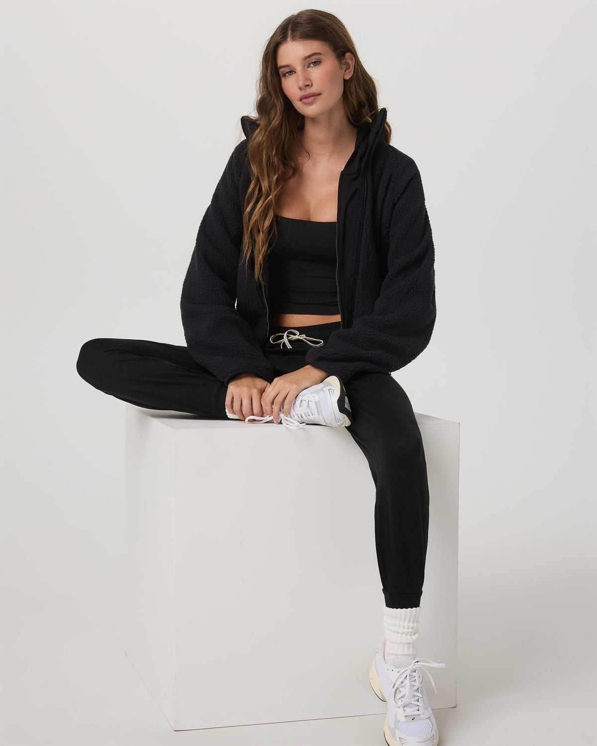 Performance Jogger - Long | Black Heather