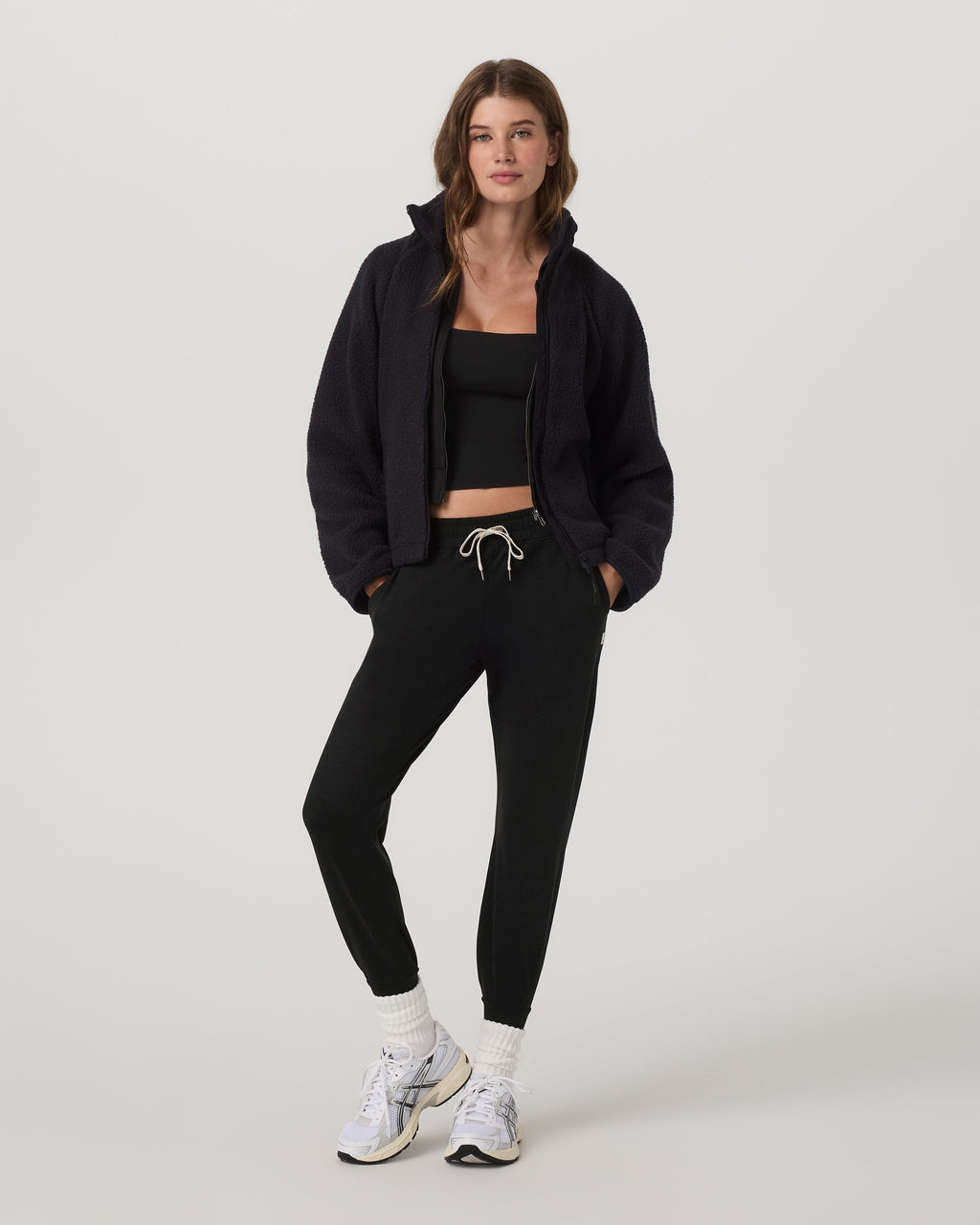 Performance Jogger - Long | Black Heather