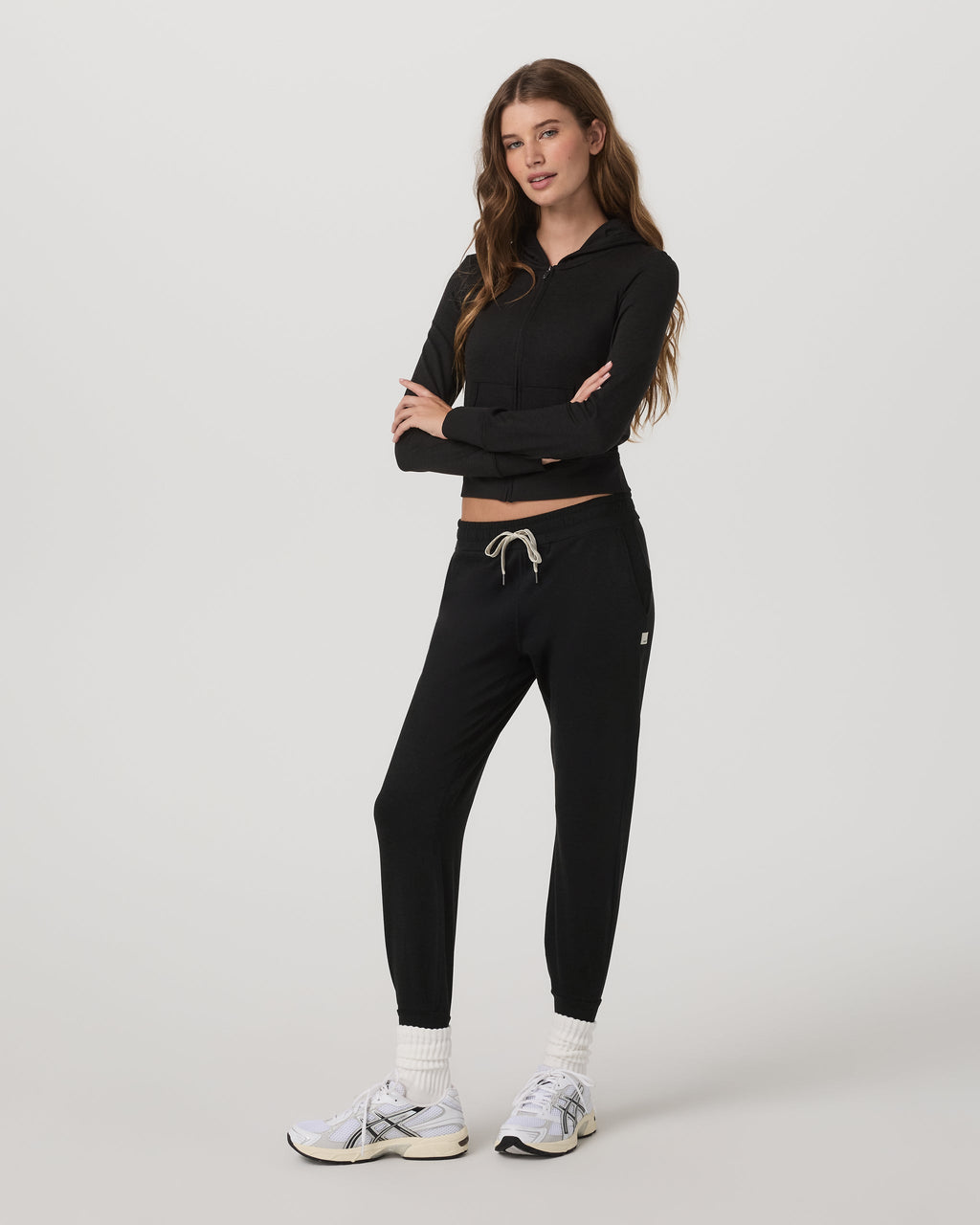 Performance Jogger - Long | Black Heather