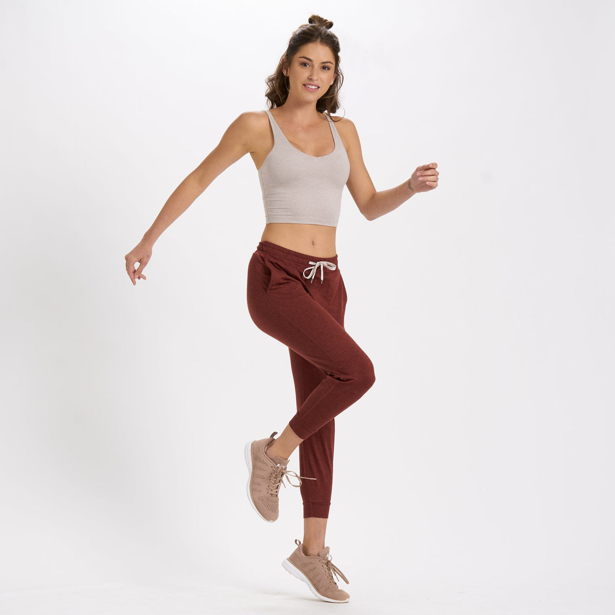 Performance Jogger | Brick Heather