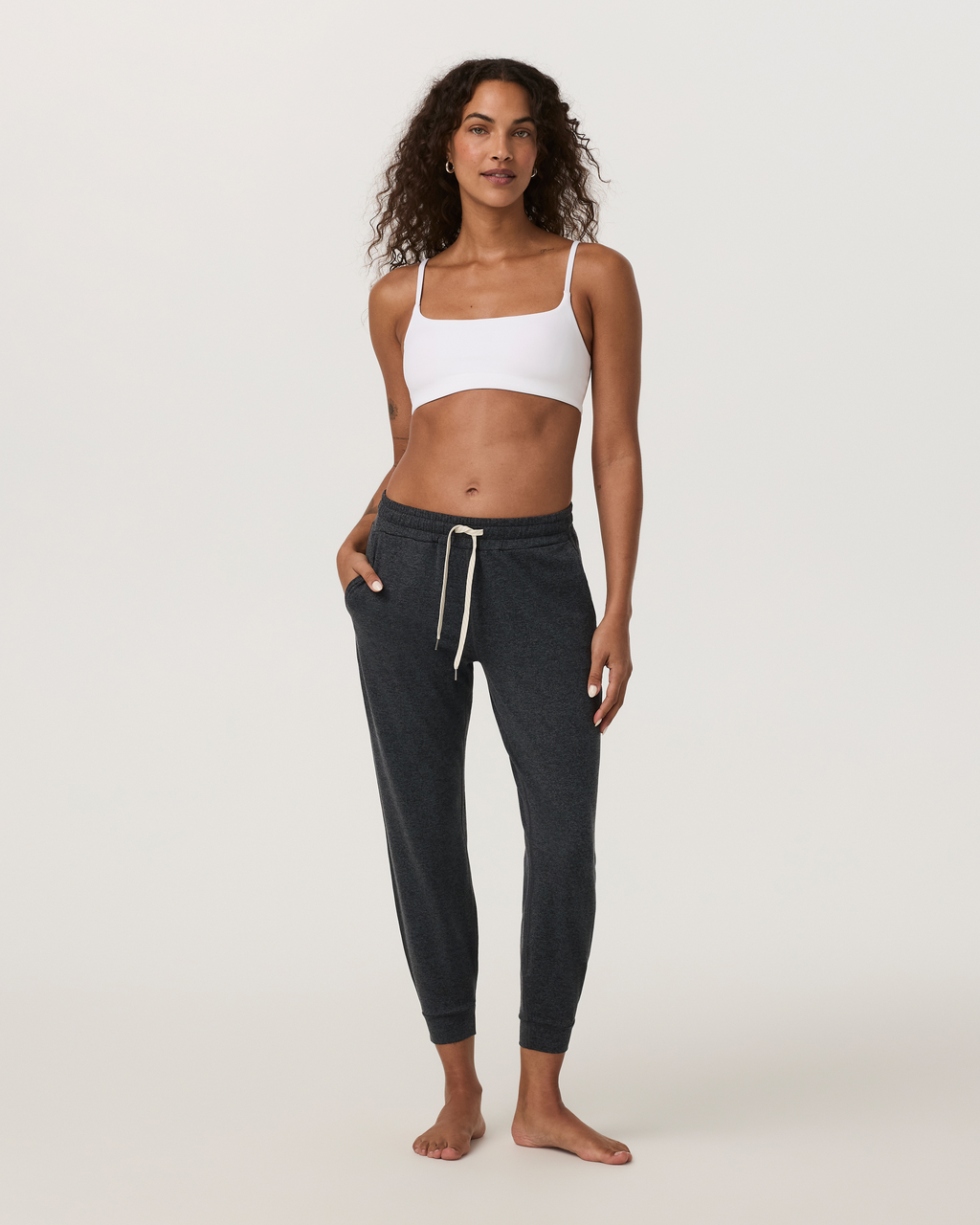 Performance Jogger - Long | Charcoal Heather