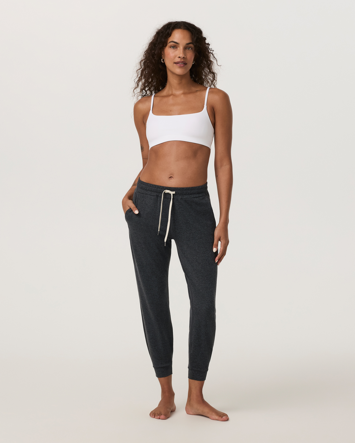 Performance Jogger - Long | Charcoal Heather
