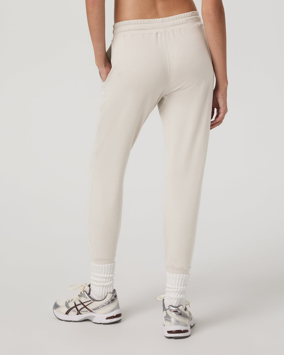 Performance Jogger | Ecru Heather