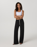 Halo Essential Wideleg Pant | Black Heather