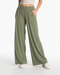 Villa Wideleg Pant | Pistachio