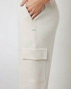 Boyfriend Cargo Sweatpant | Milkweed Heather