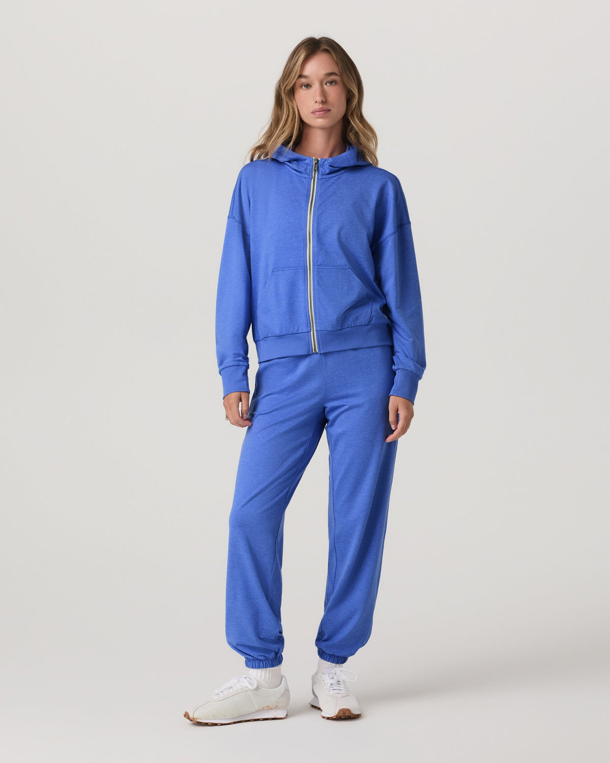 Halo Modern Sweatpant | Bright Iris Heather