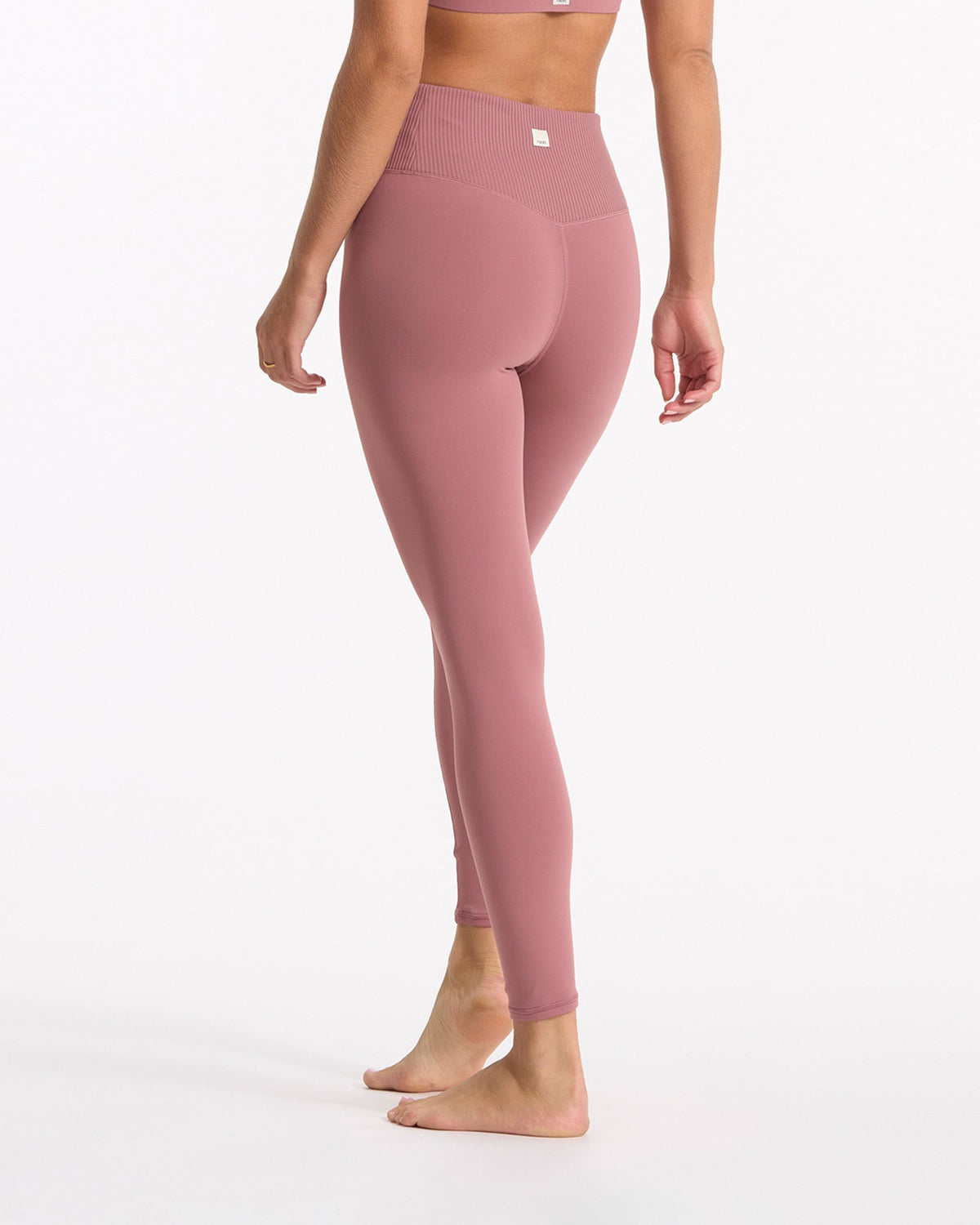 Rib Studio Legging | Marsala