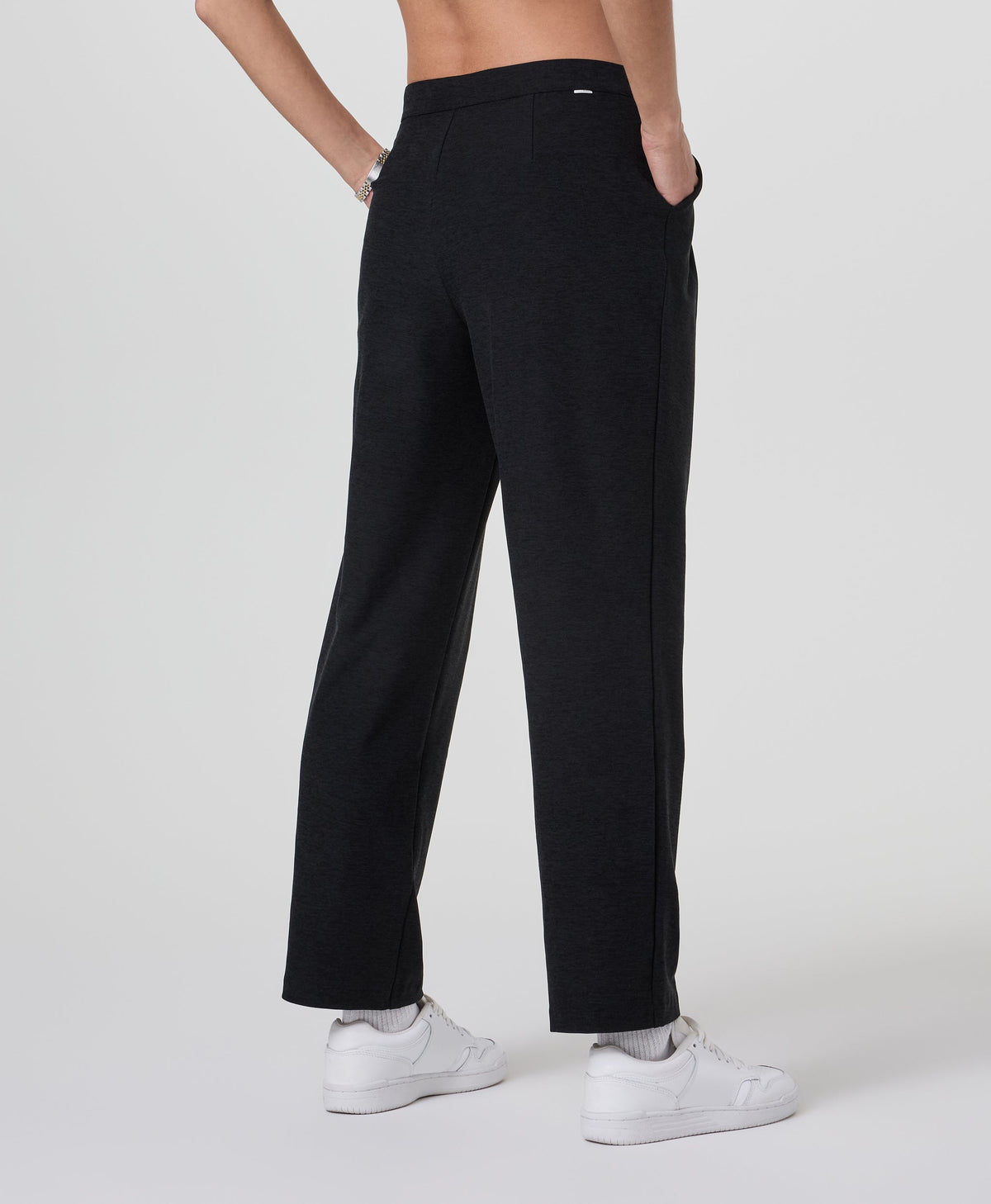 Elevation Ankle Trouser | Black Heather