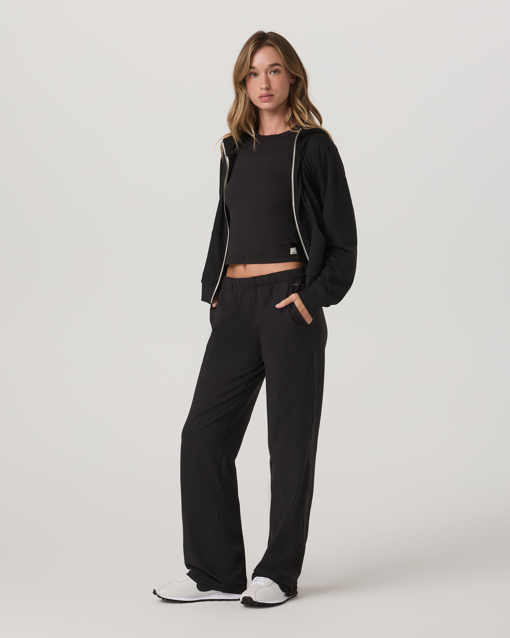 Halo Modern Straight Leg Pant | Solid Black