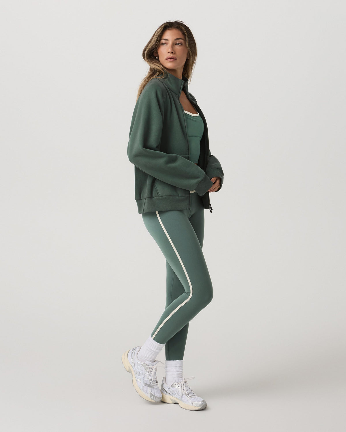Vuori AllTheFeels™ Corset Legging | Agate Green