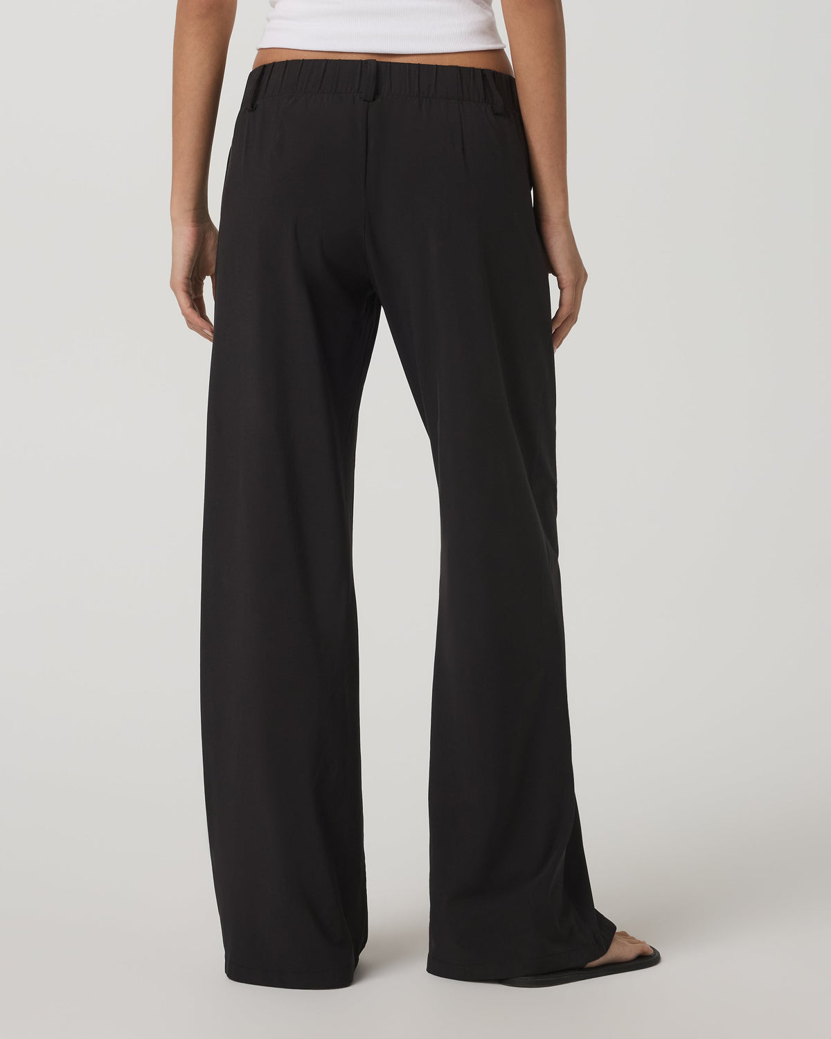 Villa Wideleg Trouser | Black