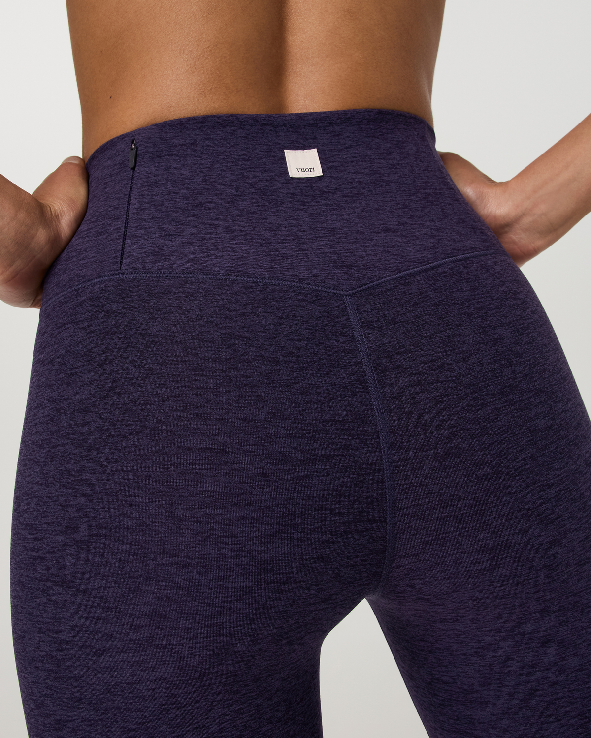 Clean Elevation Legging - Long | Velvet Violet Heather