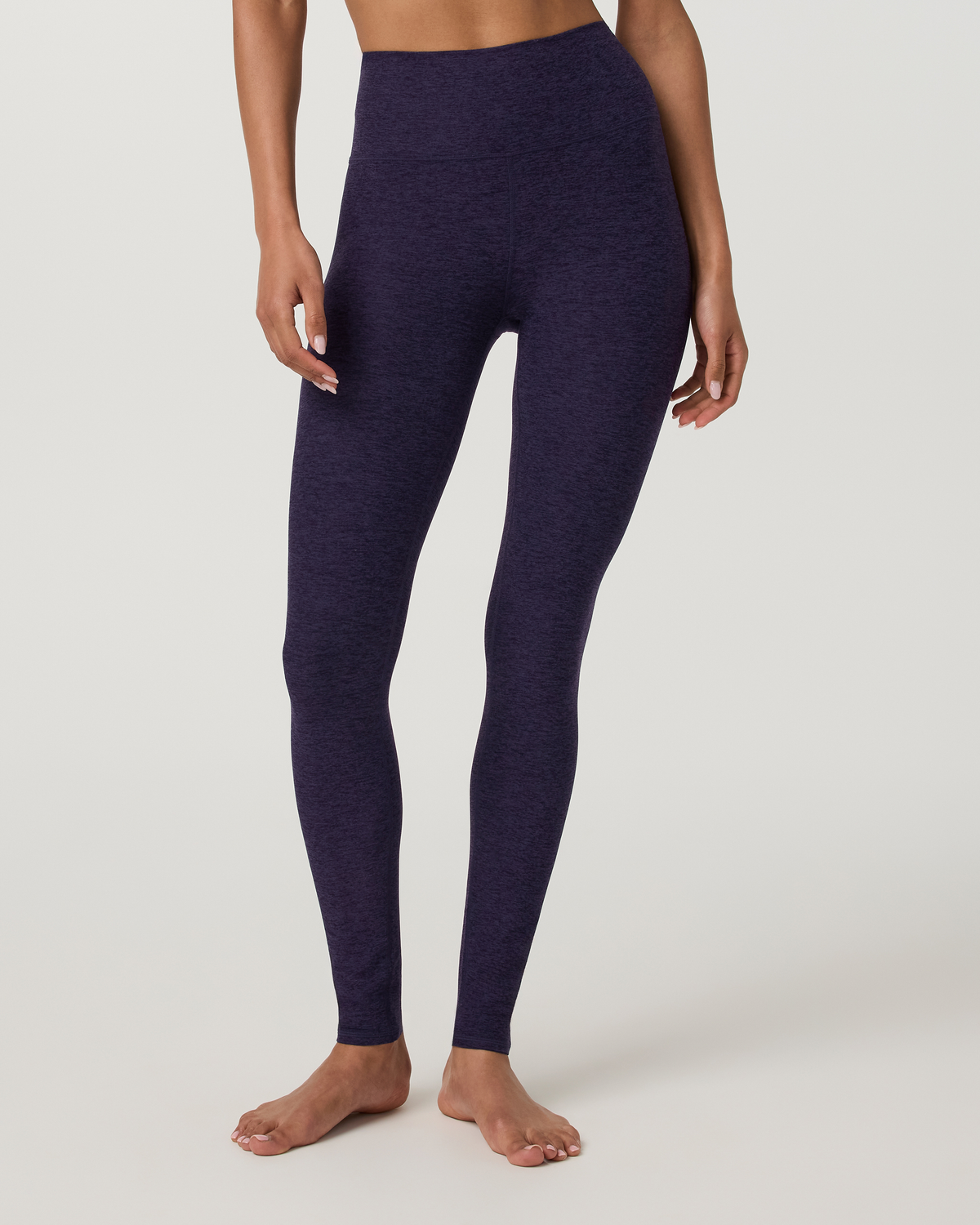 Clean Elevation Legging - Long | Velvet Violet Heather