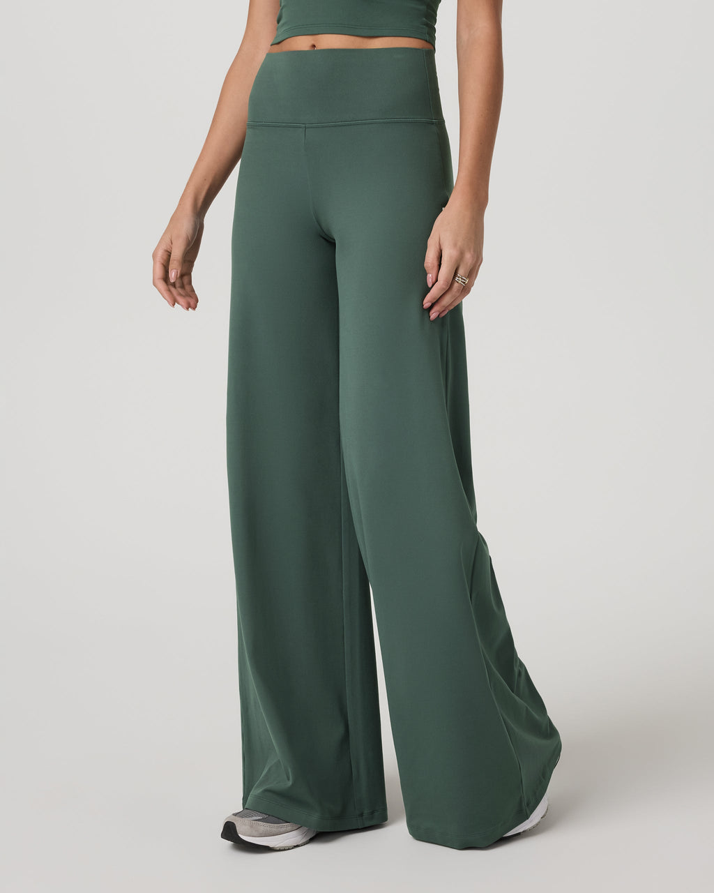 Halo Easy Wideleg Pant | Agate Green