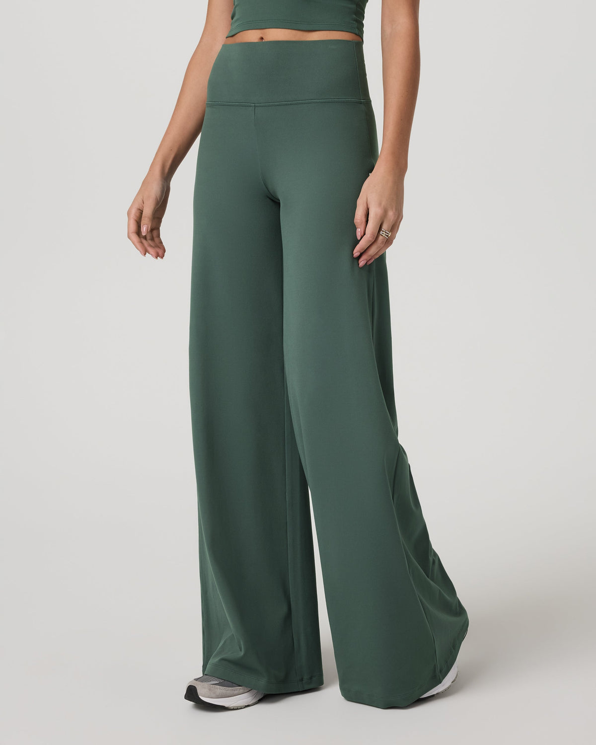 Halo Easy Wideleg Pant | Agate Green
