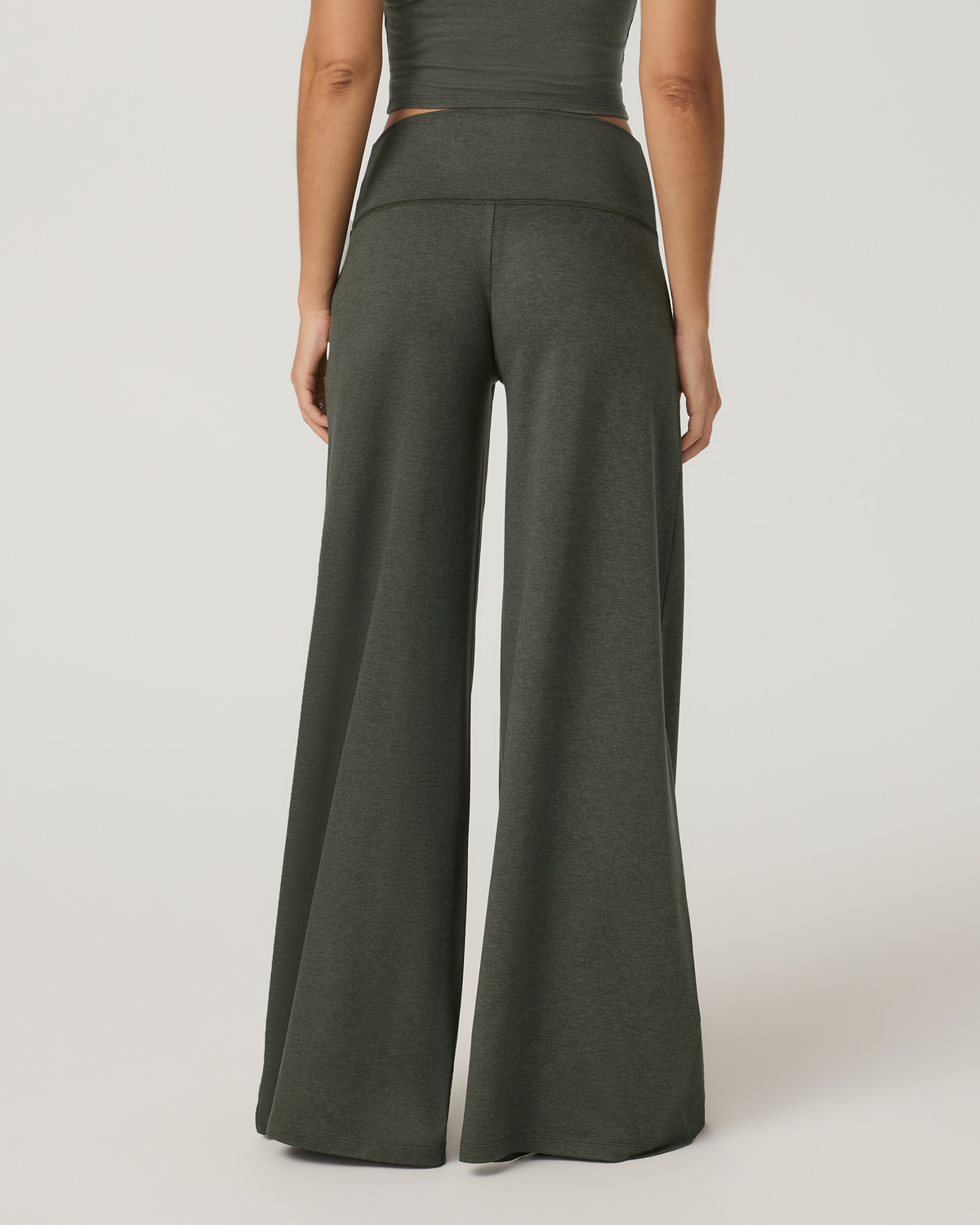 Halo Easy Wideleg Pant | Army Heather