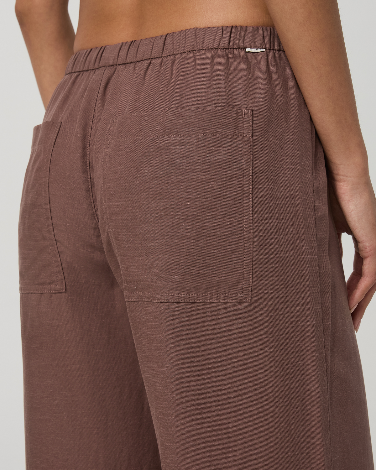 Trestles Twill Crop Wideleg Pant | Sable