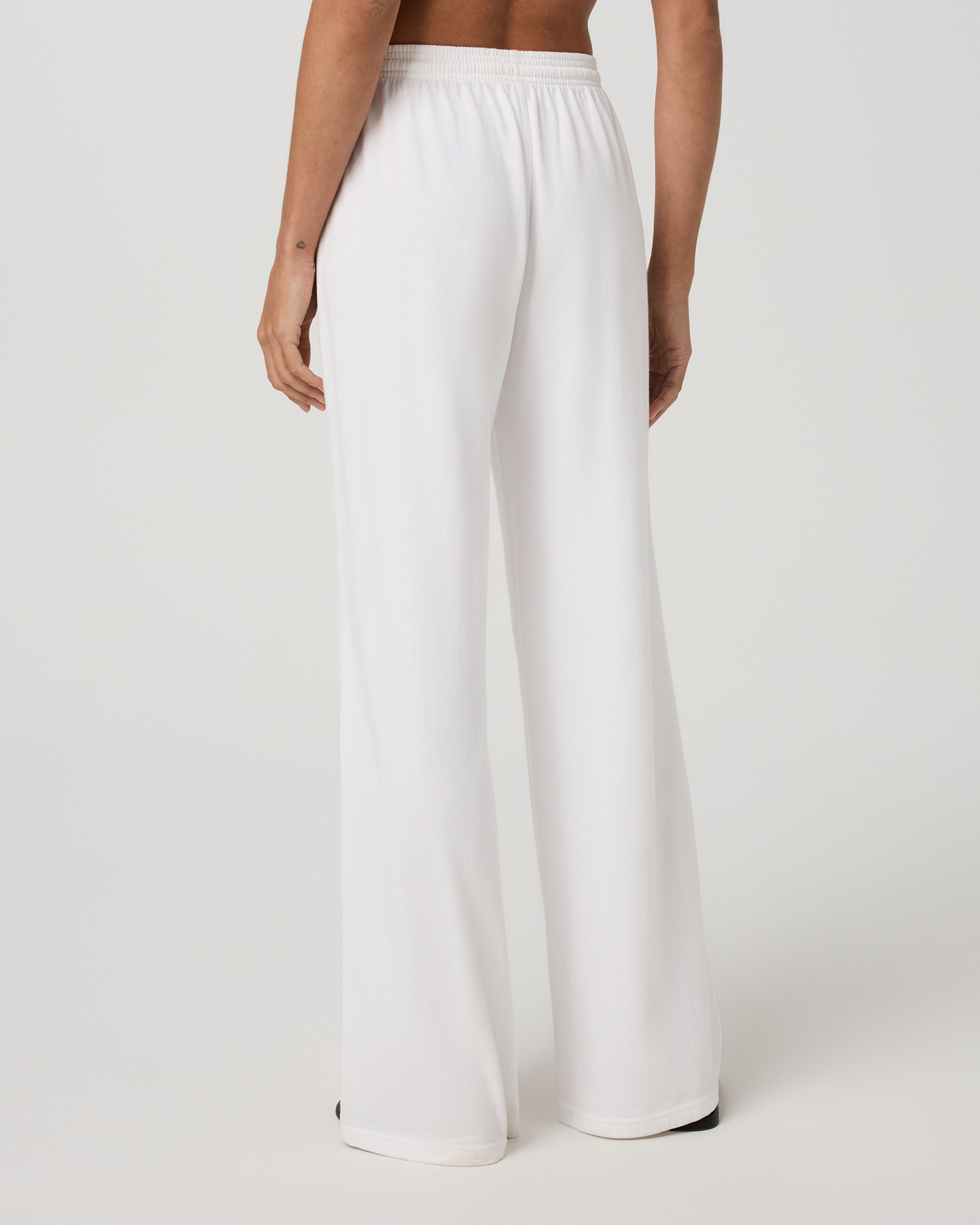 Heavyweight Cotton Easy Pant | White