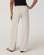 Halo Low Rise Straight Leg Pant - Short | Ecru Heather