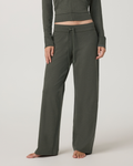 Halo Low Rise Straight Leg Pant - Short | Army Heather