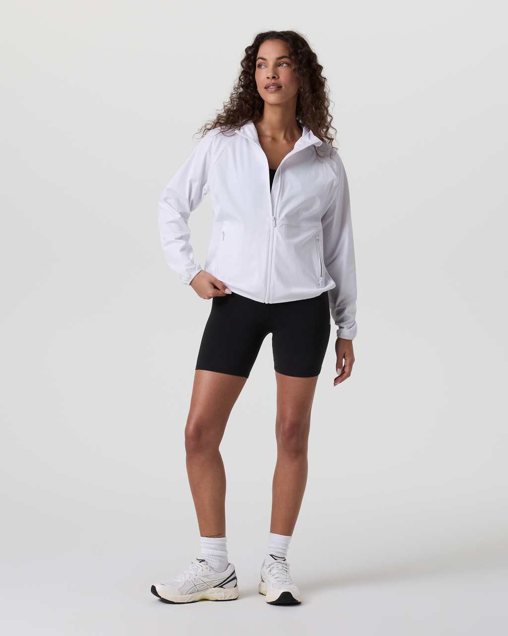 Womens Renew Trainer Shell | White