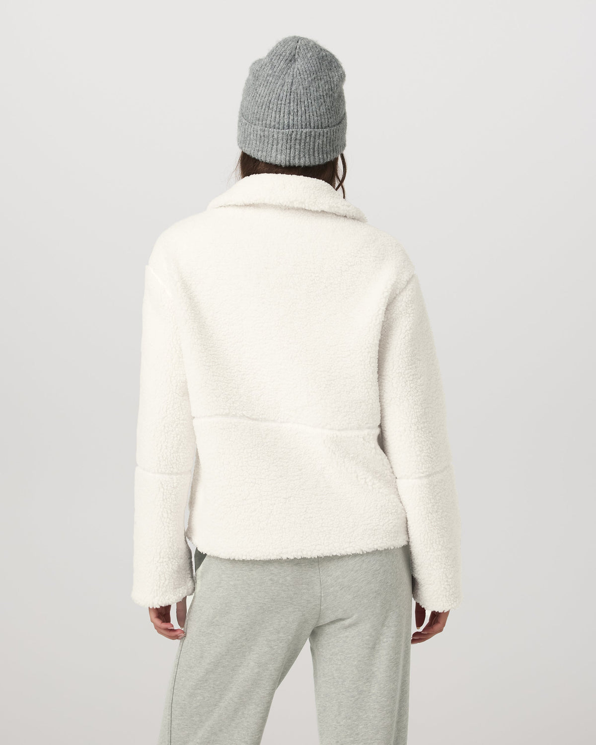 Lou Full Zip Jacket | Marshmallow
