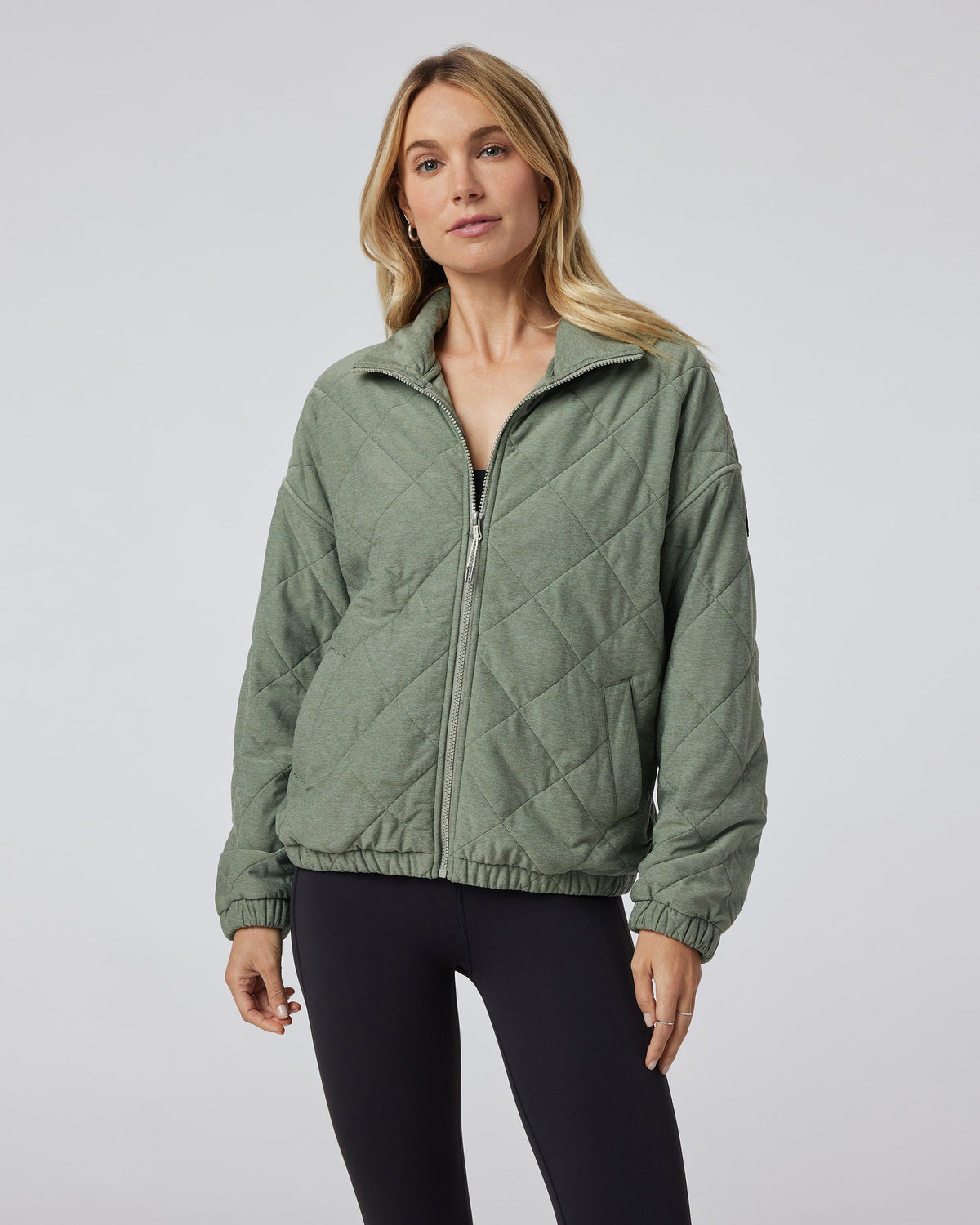 Halo Insulated Jacket | Pistachio Heather