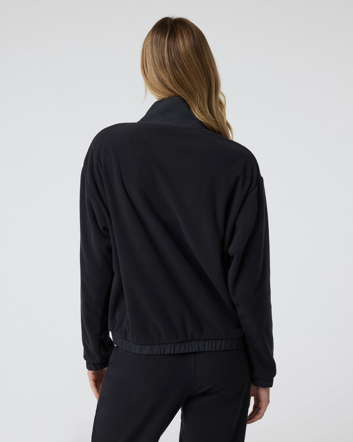 Womens Aspen Half Zip | Black