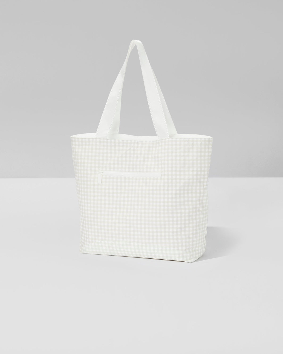 ALOHA-Day Tripper | Natural/Bone Gingham
