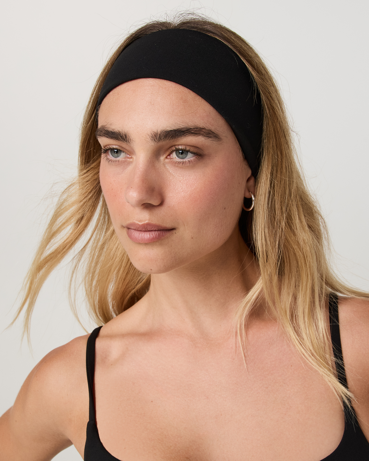 Vuori AllTheFeels™ Wide Headband | Black